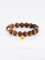 Tiger Eye Fortune-Absorbing Beads Bracelet（JH007）