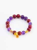 Fire Crystal Temple Beads Bracelet（JH016）