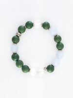 Wood Rhythm Clear Thinking Beads Bracelet（JH017）