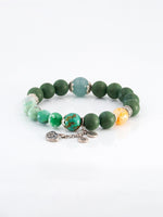 Wood Ore Wealth-Creating Beads Bracelet（JH018）