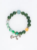 Wood Ore Wealth-Creating Beads Bracelet（JH018）
