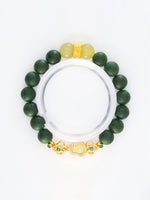 Wood Crystal Elegant Wisdom Beads Bracelet（JH019）