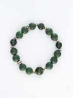 Wood Feather Growth Beads Bracelet（JH020）