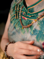 Nourishing Earth Grace · Rose Quartz & Coral Energy Necklace