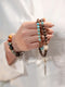 Earth Element Calm · Blue Lace Agate & Lotus Hexiang Mala