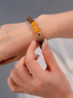 Gold Rhythm Defense-Strengthening Beads Bracelet（JH014）