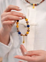 Gold Rhythm Defense-Strengthening Beads Bracelet（JH014）