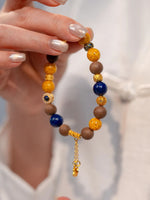 Gold Rhythm Defense-Strengthening Beads Bracelet（JH014）