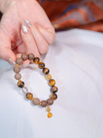 Tiger Eye Fortune-Absorbing Beads Bracelet（JH007）