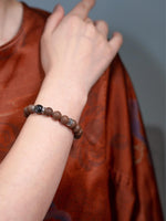 White Azeztulite Wealth-Steadying Beads Bracelet（JH008）
