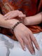 White Azeztulite Wealth-Steadying Beads Bracelet（JH008）