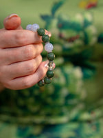 Wood Rhythm Clear Thinking Beads Bracelet（JH017）